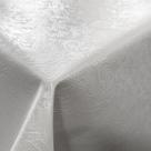 Toalha Mesa Térmica Impermeável Pvc Condessa Branco 140x200