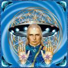Toalha Mestre Ashtar Sheran Em Veludo + Presente