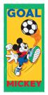 Toalha Mickey Felpuda de Banho Goal Estampada 60x1,20cm Toalha Mickey Felpuda de Banho Goal Estampada 60x1,20cm