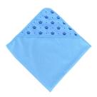 Toalha Para Bebê Com Capuz Estampado Coroa Azul Toalha Para Bebê Com Capuz Estampado Coroa Azul