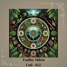 Toalha para Jogo de Tarot 0,70x0,70cm Aldeia Cod022