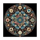 Toalha para Jogo de Tarot 0,70x0,70cm Mística Cod004