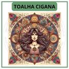 Toalha para Jogo de Tarot 0,70x0,70cm