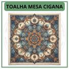 Toalha para Jogo de Tarot 0,70x0,70cm