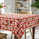 Toalha Para Mesa De 4 Lugares - Lindas Estampas Tecido Oxford 1,40x1,40m