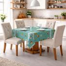 Toalha para Mesa Quadrada Estampada Oxford para 4 Cadeiras 1,45 x 1,45 Premium