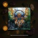 Toalha Para Misterios Dos Sonhos Arcanos Maiores Luxo com Tarot Design Olho Solar Mistico Toalha Para Misterios Dos Sonhos Arcanos Maiores Luxo com Tarot Design Olho Solar Mistico