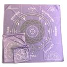 Toalha para Oráculo - Mandala para Tarot e Pêndulos