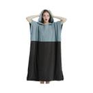 Toalha Poncho de Surf com Secagem Rápida - Microfibra para Adultos