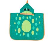 Toalha Poncho Zoo Dino 100% Algodão 17067 - Buba Toalha Poncho Zoo Dino 100% Algodão 17067 - Buba