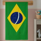 Toalha Qualidade de Banho Menina Com Estampa Brasil