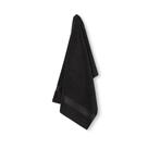 Toalha Rosto Prisma Preto Liso 50cm X 80cm Marca Dohler