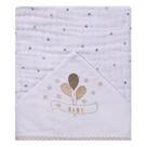 Toalha Soft Bebê Bordada Baby Joy Clássicos