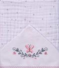 - toalha soft c/capuz de centro bordado 76105610 baby joy classicos estampada 80cmx90cm