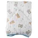 Toalha Soft De Banho Com Capuz Infantil Tecido De Fralda Estampado 90 X 70cm Incomfral Pixuxu