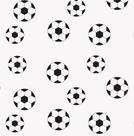 TOALHA TNT ESTAMPADA BOLA FUTEBOL PRETO 2,18 X 1,38 m