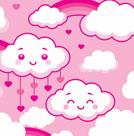 TOALHA TNT ESTAMPADA CHUVA DE AMOR ROSA 2,18 X 1,38 m TOALHA TNT ESTAMPADA CHUVA DE AMOR ROSA 2,18 X 1,38 m