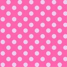 Toalha TNT Estampada Rosa Bola Branca 68x68cm C/ 5 Peças Toalha TNT Estampada Rosa Bola Branca 68x68cm C/ 5 Peças