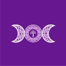 Toalha Triluna - Símbolo Sagrado da Deusa Tripla