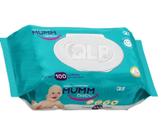 Toalha Umedecida 14cmx19cm C100 Unidades Mummbaby
