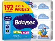 Toalha Umedecida Babysec Ultrafresh