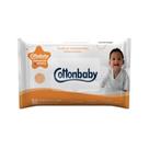 Toalha Umedecida CottonBaby Premium 50 Unidades Hidratação Intensa