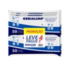 Toalha Umedecida Gerialimp Premium com 4 Pacotes de 50 Unidades cada