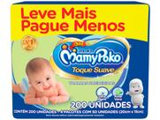 Toalha Umedecida MamyPoko Toque Suave - 200 Unidades
