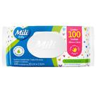 Toalha Umedecida Mili Baby 100 Unidades - Mili