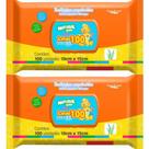 Toalha Umedecida Natural Baby leve 100 Pague 80 Flip Top Espeial