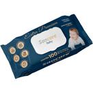 toalha umedecidas sancare baby 20cmx14cm 100und 1 pacote