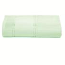 Toalha Velour Artesanalle Bordar e Pintar Lavabo Verde Menta
