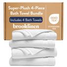 Toalhas de Banho Brooklinen Super Plush, Kit com 4, 76 x 147 cm Toalhas de Banho Brooklinen Super Plush, Kit com 4, 76 x 147 cm