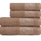 Toalhas de Banho e Rosto 100% Algodão Kit com 4 peças Karsten Provence