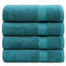 Toalhas de banho LANE LINEN 100% algodão extra grandes (pacote com 4)