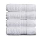 Toalhas de banho NY Loft Trinity Collection 100% algodão, pacote com 4