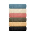 Toalhas de banho QUBA LINEN 6 unidades 61 x 122 cm algodão macio