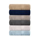 Toalhas de banho QUBA LINEN, kit com 6, 100% algodão, 61 x 122 cm