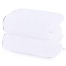 Toalhas de banho TENSTARS 69x140 cm Quick Dry, pacote com 2 unidades, brancas
