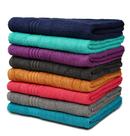 Toalhas de banho ZUPERIA Classic multicoloridas 100% algodão, pacote com 8 Toalhas de banho ZUPERIA Classic multicoloridas 100% algodão, pacote com 8