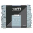 Toalhas de cabelo de salão da Softees Microfiber Aqua 10 unidades 40x75cm