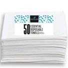 Toalhas de cabelo descartáveis DAVELEN Essential para mulheres (50)