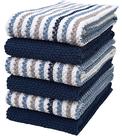 Toalhas de cozinha Bumble Towels Premium 16x26cm, pacote com 6, azul Toalhas de cozinha Bumble Towels Premium 16x26cm, pacote com 6, azul