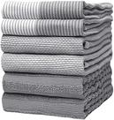Toalhas de cozinha Bumble Towels Premium 20x28cm, pacote com 6, cinza Toalhas de cozinha Bumble Towels Premium 20x28cm, pacote com 6, cinza
