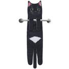 Toalhas de mão DaisyJoy Cat Funny Decorative para banheiro