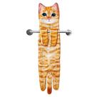 Toalhas de mão DaisyJoy Cat Funny Decorative para banheiro