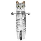 Toalhas de mão DaisyJoy Cat Funny Decorative para banheiro