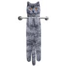 Toalhas de mão DaisyJoy Cat Funny para banheiro e cozinha