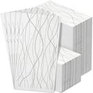 Toalhas de mão de papel descartáveis Spiareal Guest Bathroom (100)