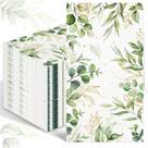 Toalhas de mão descartáveis IANFEPH Greenery Eucalyptus Leaf 3 Ply